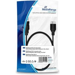 Kabel MEDIARANGE MRCS153 Zwart