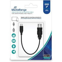 Kabel MEDIARANGE MRCS168 Zwart