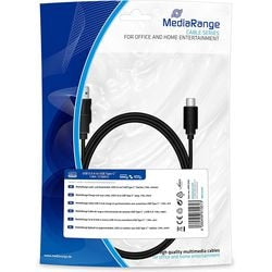 Kabel MEDIARANGE MRCS182 Zwart