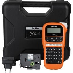 Labelprinter BROTHER PTE110VPZG1 Oranje, zwart