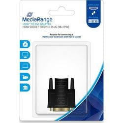 Adapter MEDIARANGE MRCS170 Zwart