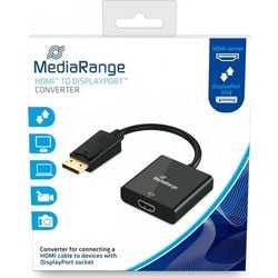 Kabeladapter MEDIARANGE MRCS175 Zwart