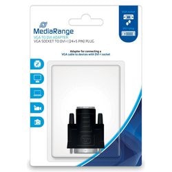 VGA naar DVI-adapter Zwart