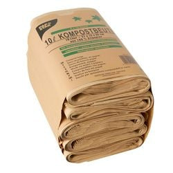 Compostzak Papstar 14186 Bruin