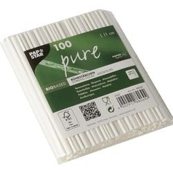 Roerstaafjes Papstar 88069 Wit