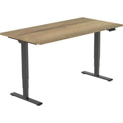 Zit-sta-bureau euroseats Zwart 800