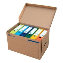 Systeemcontainer Elba 100421143 A4 bruin 10 stuks