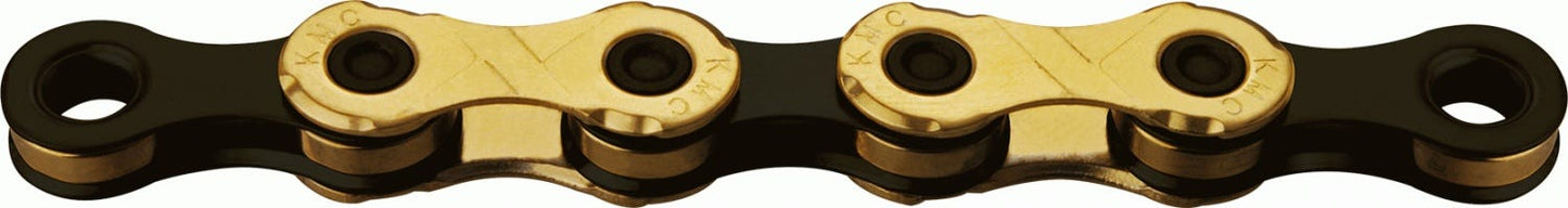 KMC Fietsketting X12 Ti-N Goud Zwart 126 Schakels