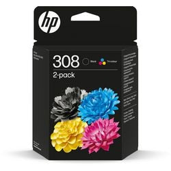HP Origineel Inktcartridge 6L6S6UE cyaan, magenta, geel, zwart