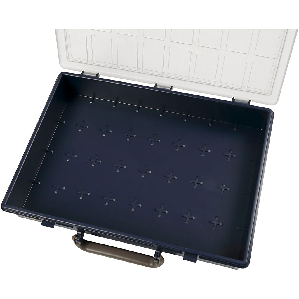 Raaco Https: www.cchobby.nl opslag-box-zonder-losse-inzet-boxen-h-5-7-cm-afm-33-8x26-1-cm-1-stuk