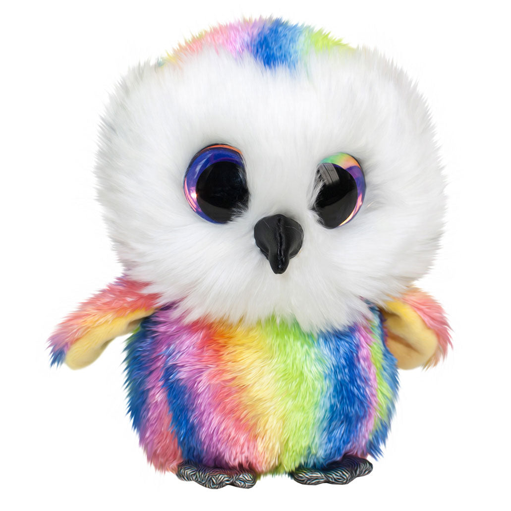 Lumo Stars knuffel - uil stripe, 24cm