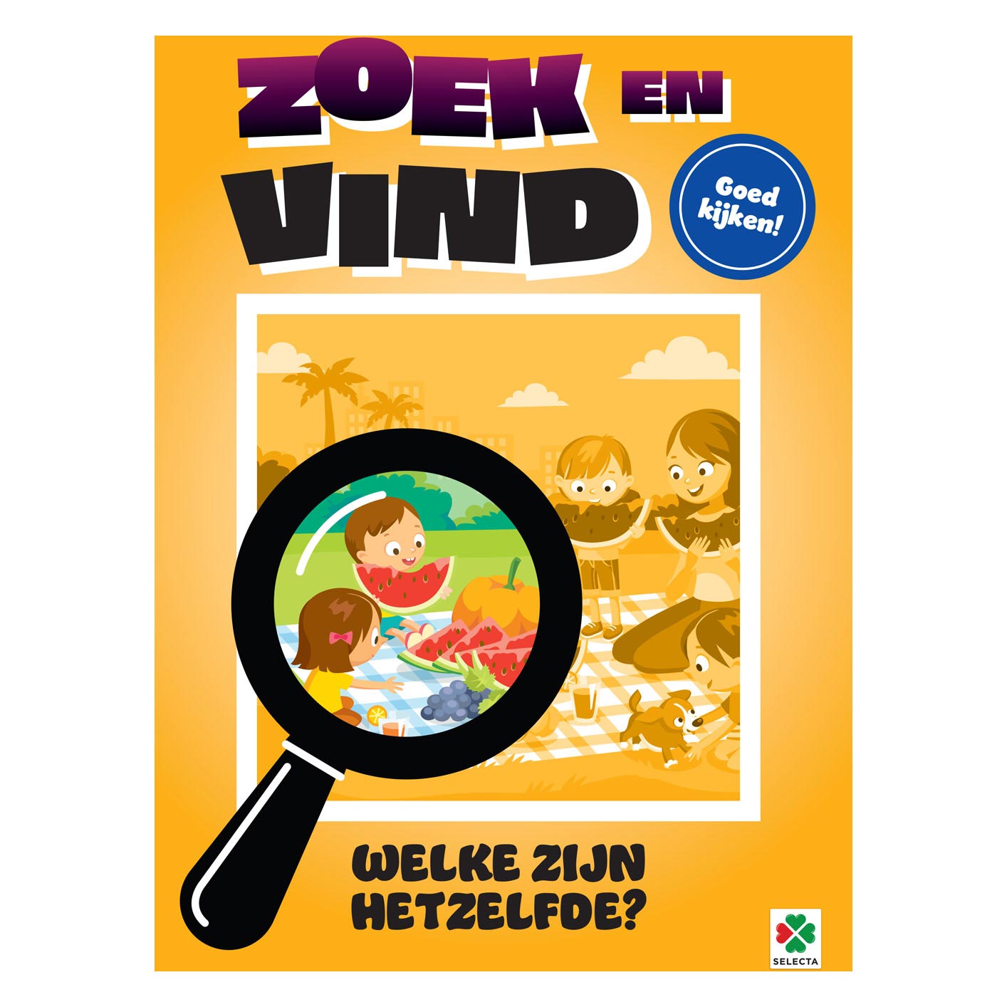 Selecta Zoek en vind: welke zijn hetzelfde? doeboek