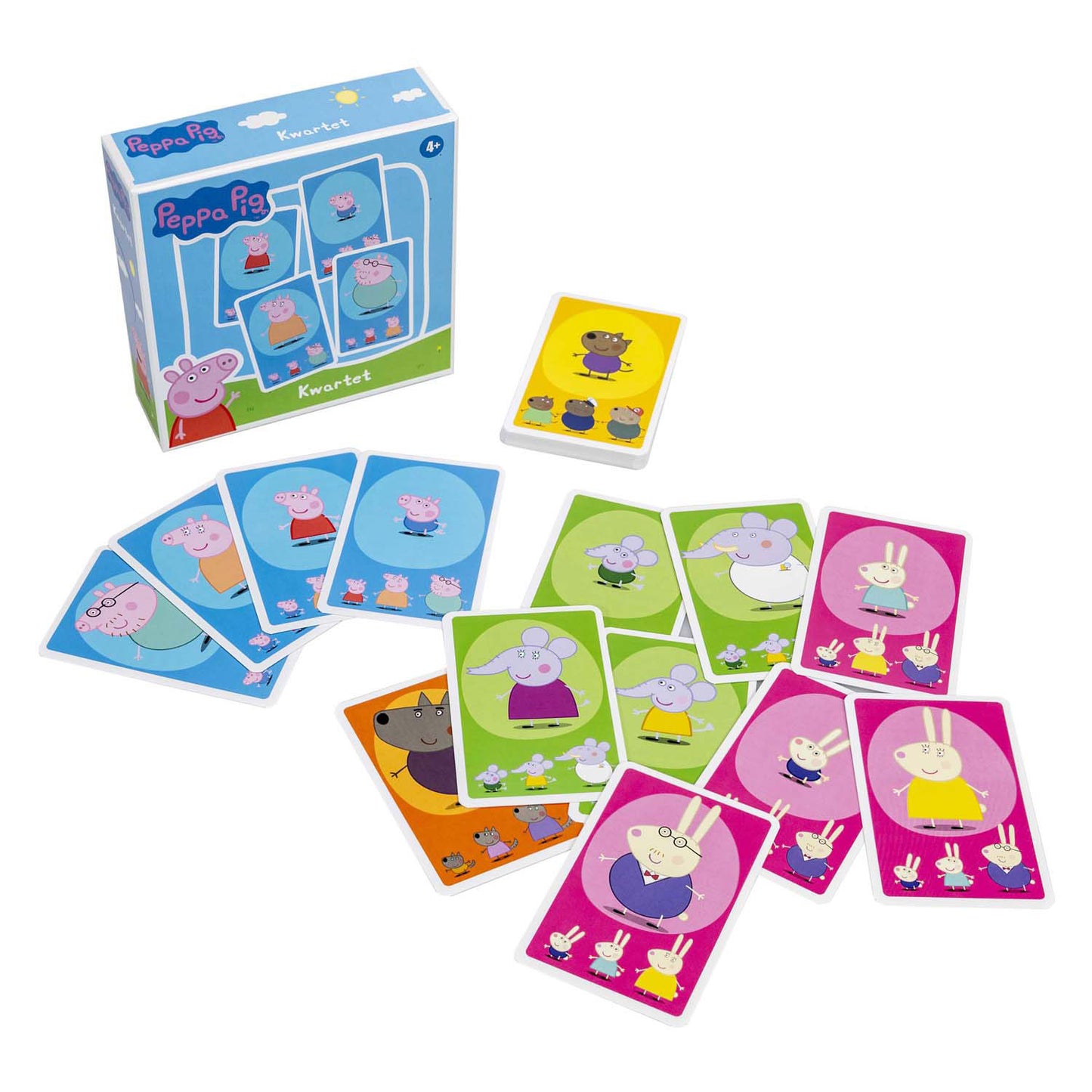 Tactic Peppa pig kwartet