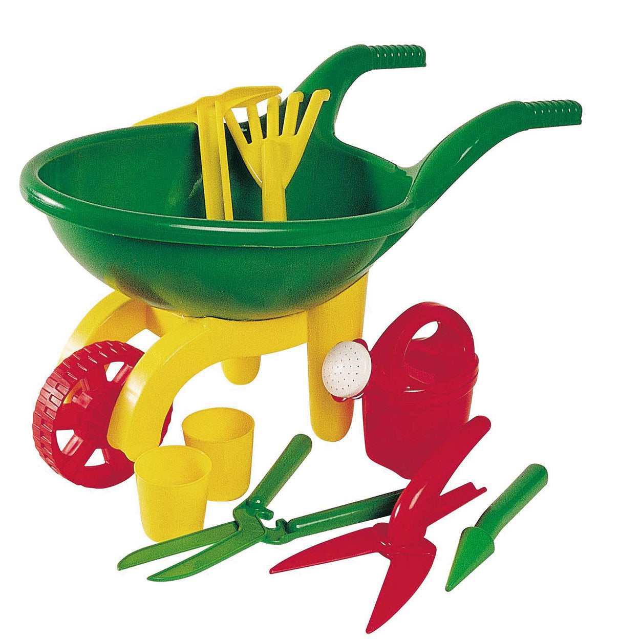 Androni Kruiwagen met tuingereedschap