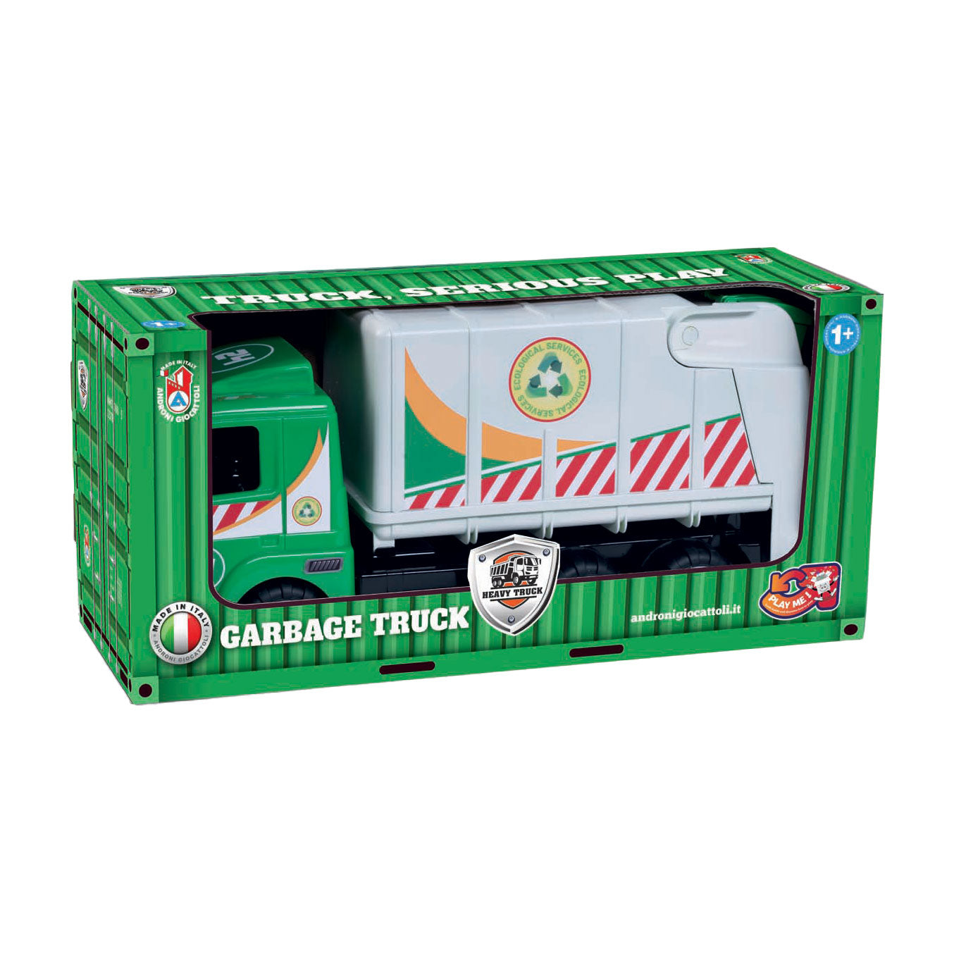 Androni Mega vuilniswagen, 50cm
