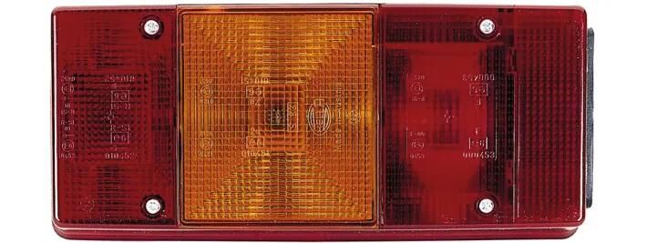 HELLA heckleuchte serie 007 547 sbbk lights uni 3functions