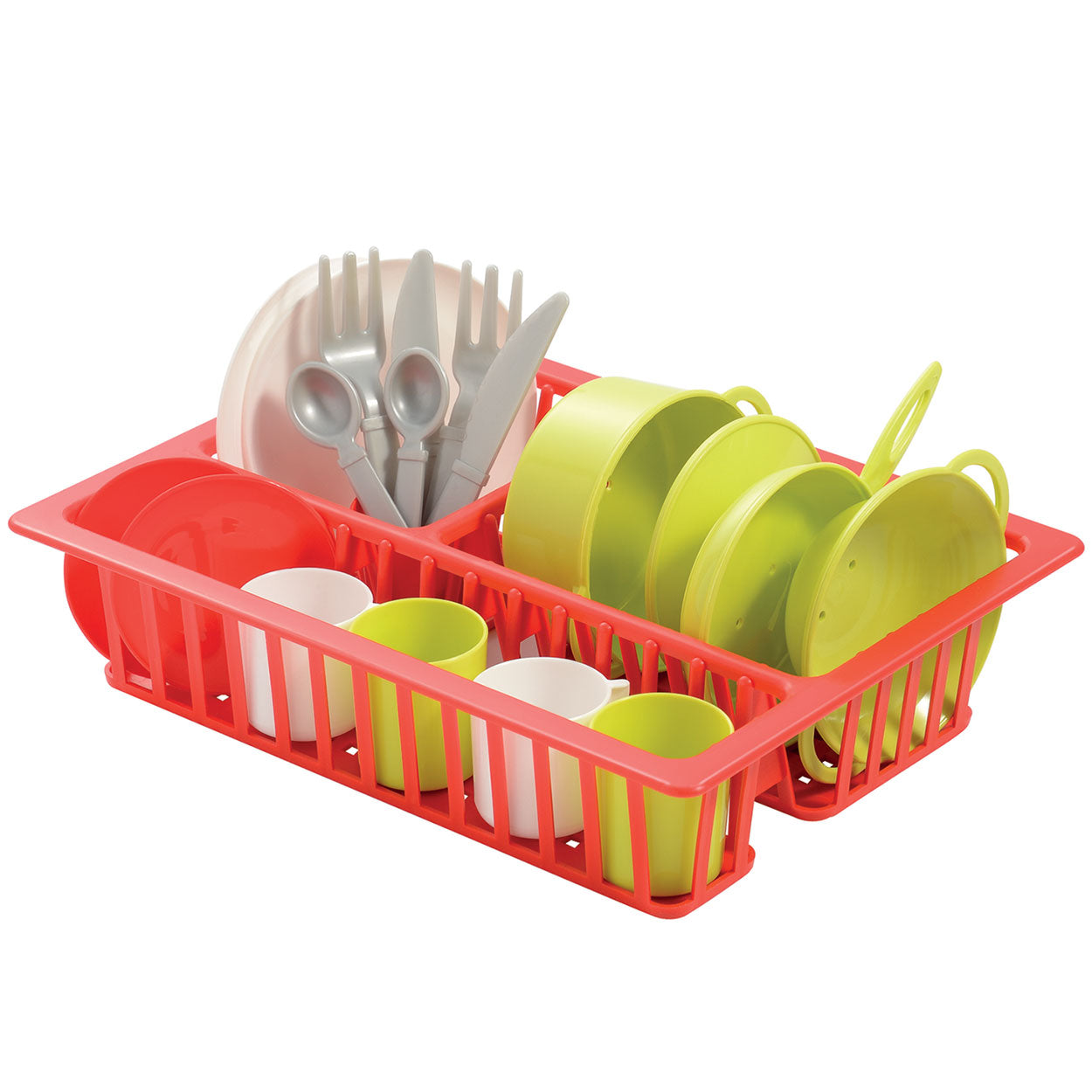 Ecoiffier 100% chef afdruiprek met servies