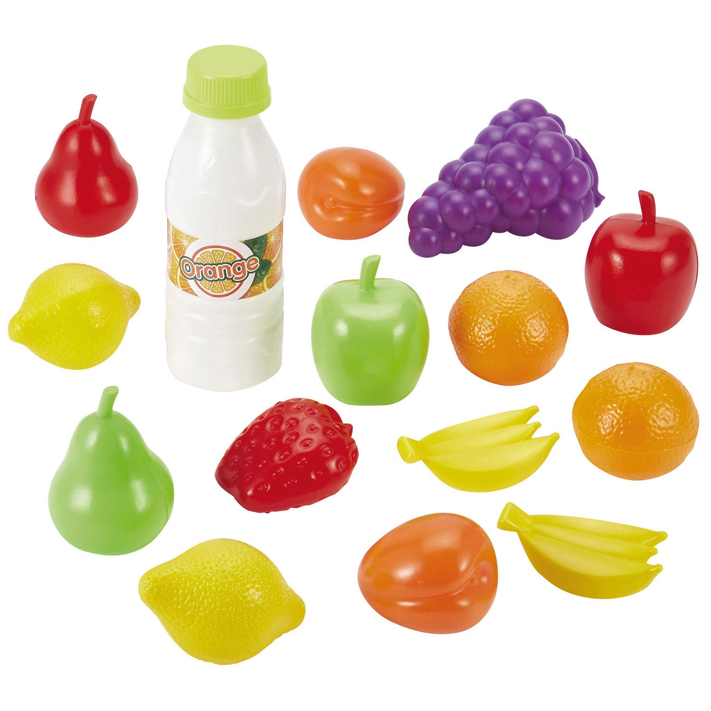 Ecoffier Ecoiffier speelgoed eten fruit en groenten - 15dlg.