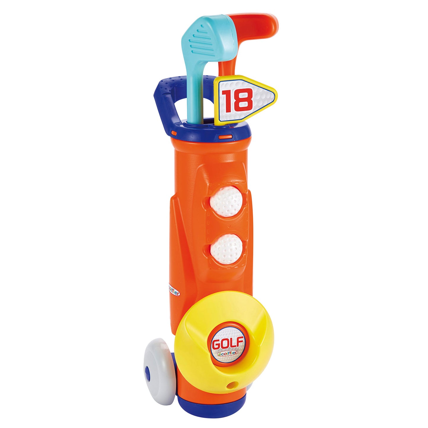 Écoiffier Ecoiffier golfset in trolley