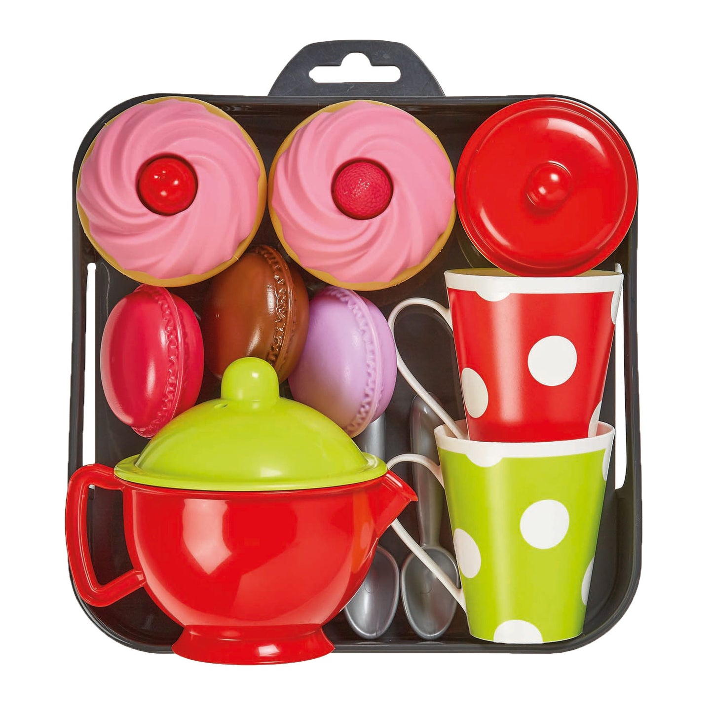 Écoiffier Ecoiffier 100% chef cupcakes op dienlad speelset - 12dlg.