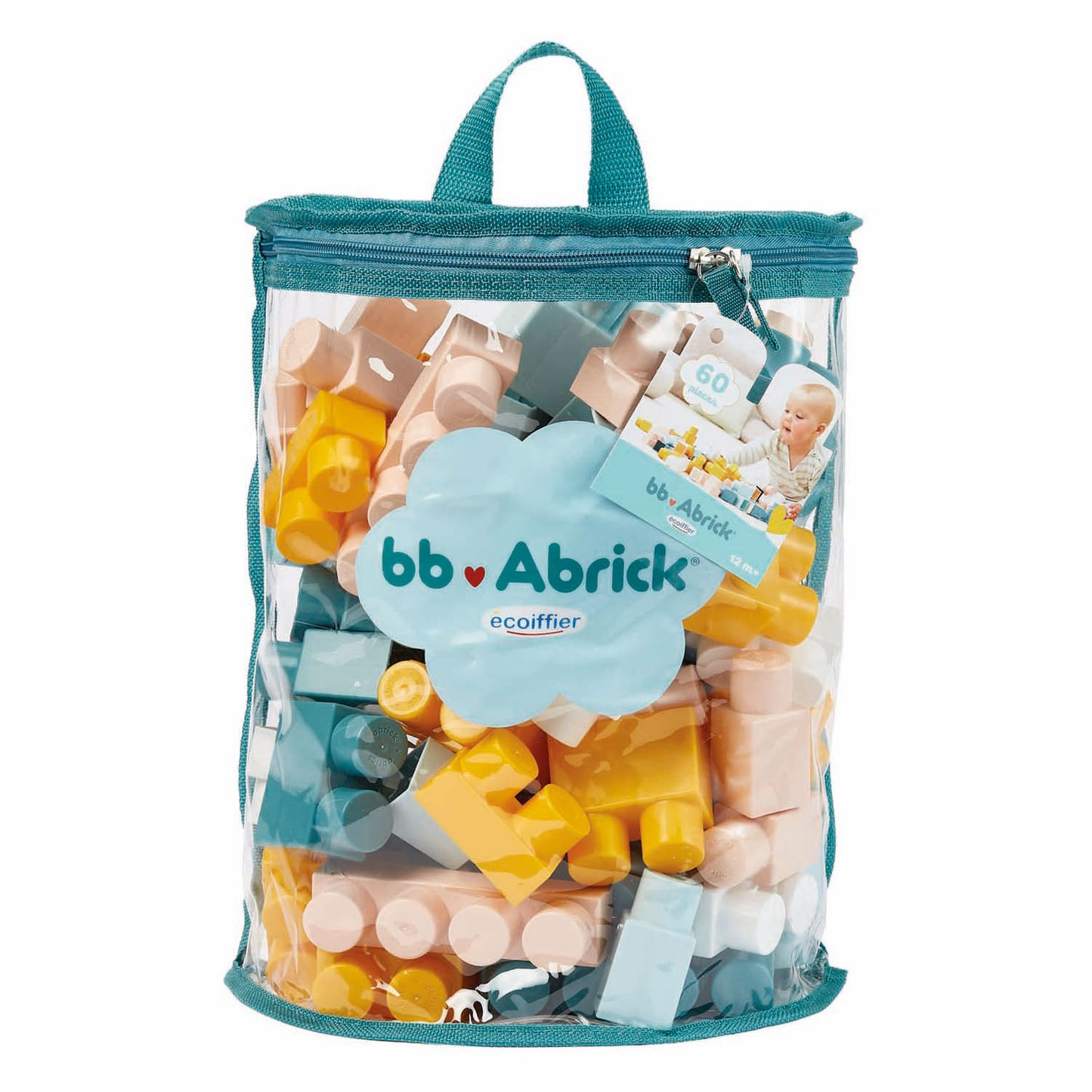 Ecoiffier Abrick Ecoiffier bb abrick bouwblokken - 60dlg.