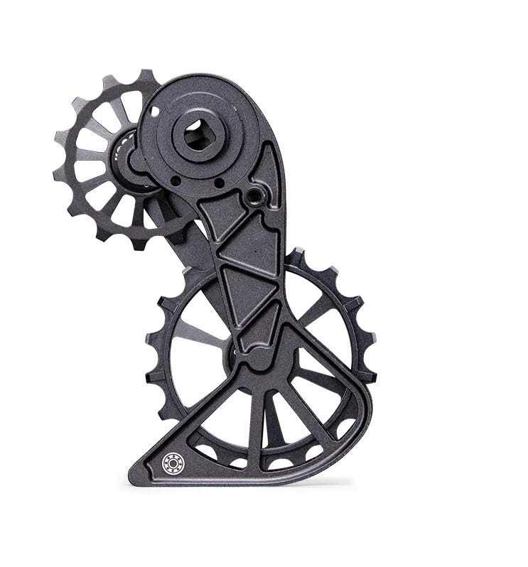 Sram Kogel derauilleurkooi kolossos derailleurkooi oversized force red xplr zwart keramisch - 147976