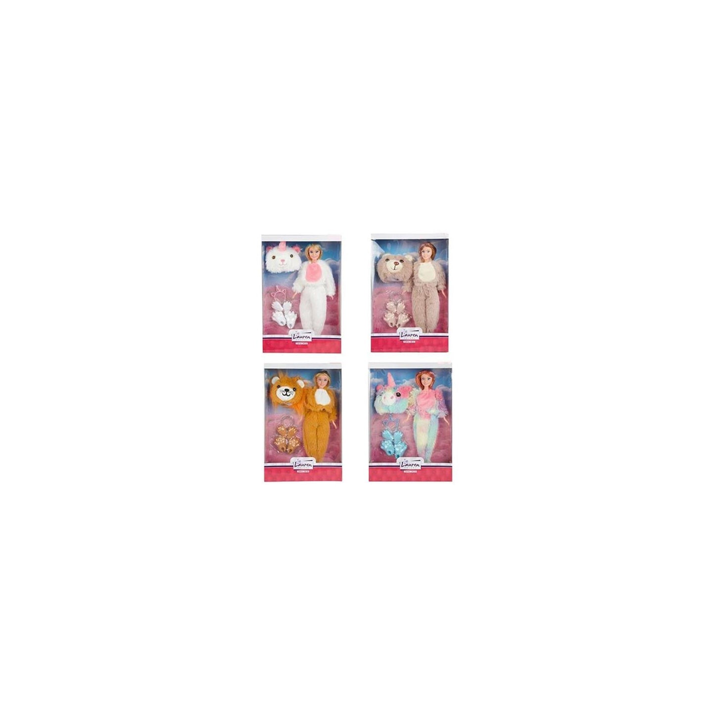 Toi-Toys Lauren tienerpop onesie met accessoires