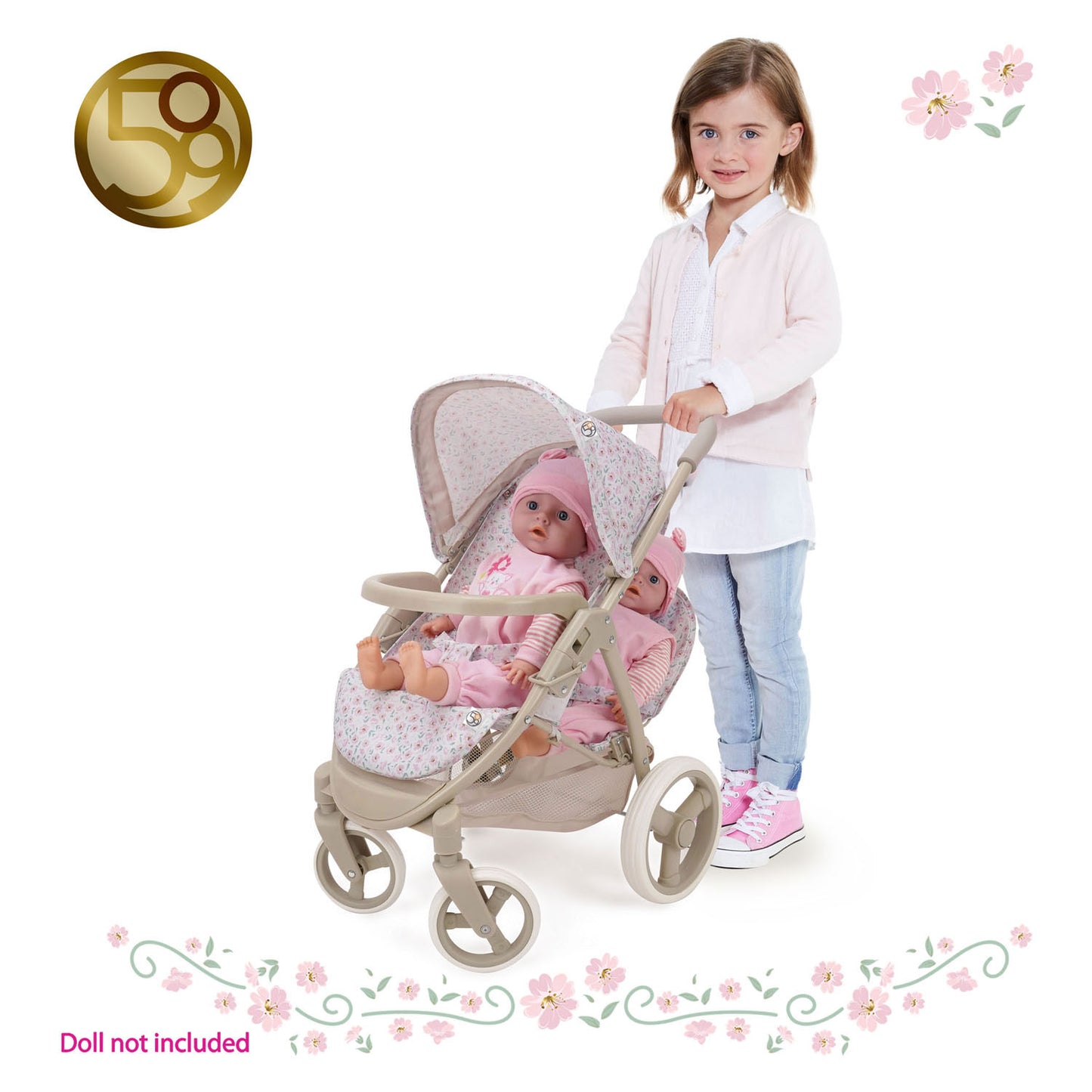 509 Crew Mabelle duo poppenwagen