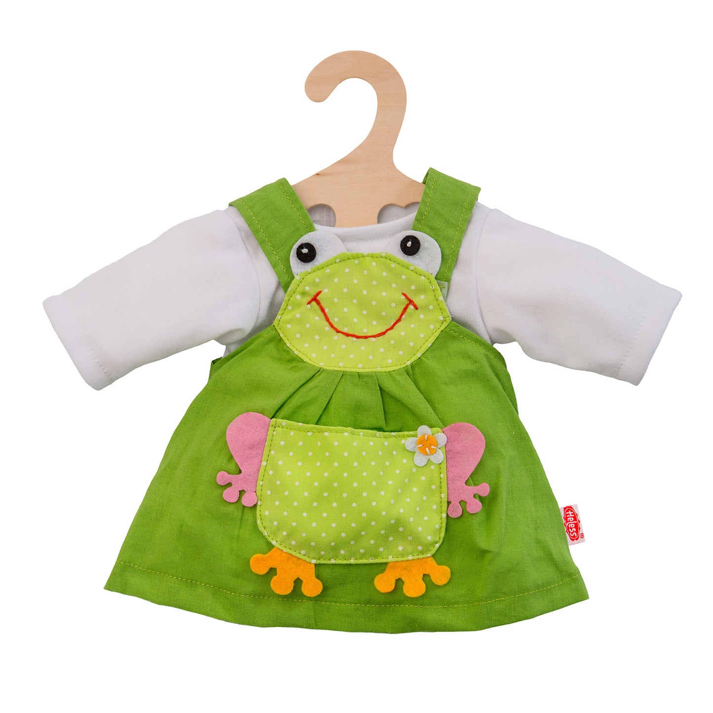 Heless Poppenjurk kikker, 28-35 cm