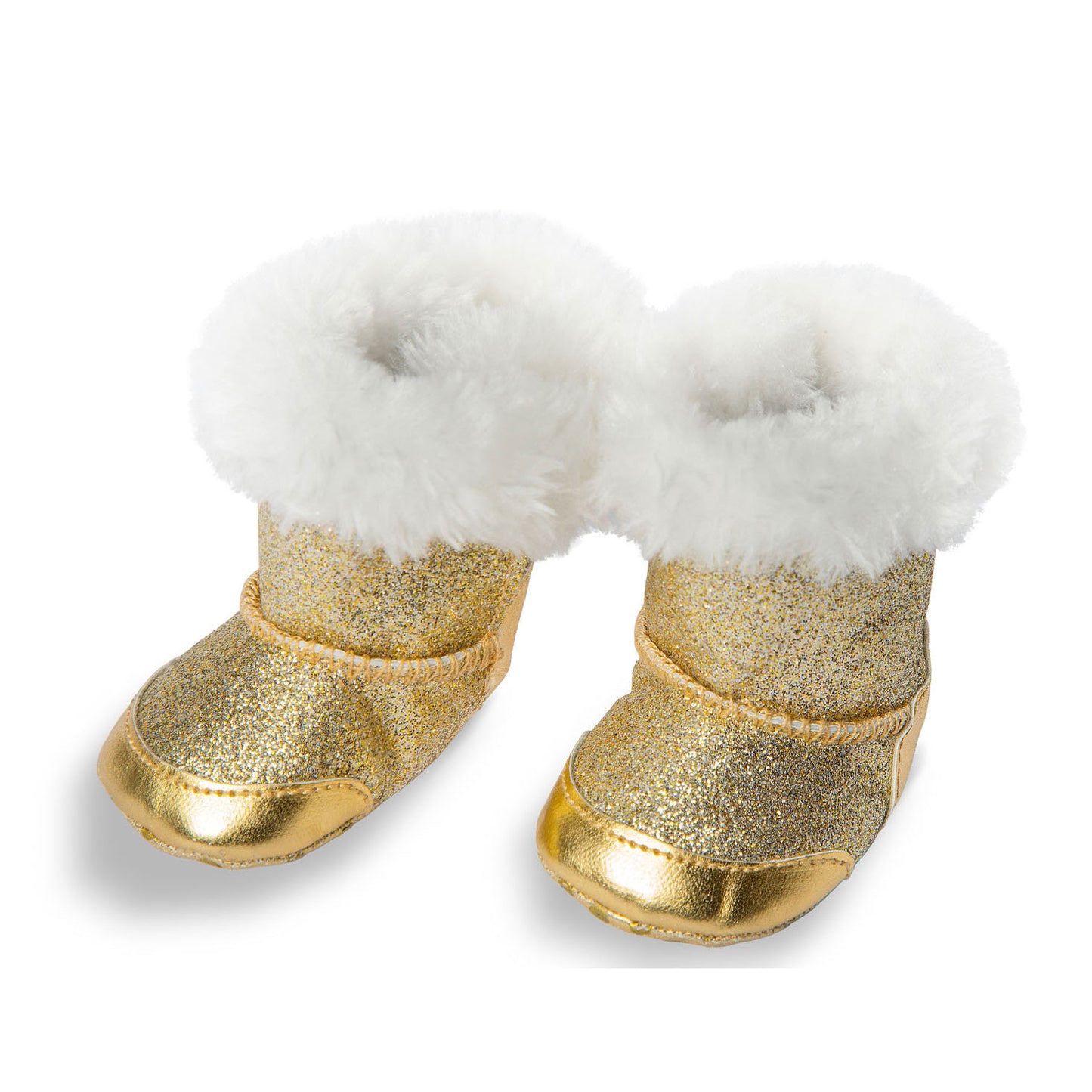 Heless Poppenschoenen goud, 38-45 cm