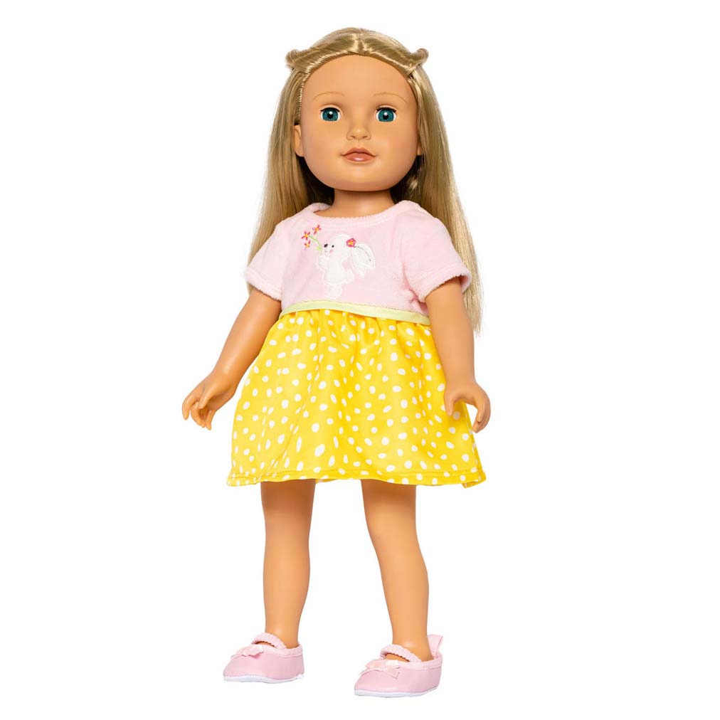 Heless Poppenjurk bunny lou, 28-35 cm