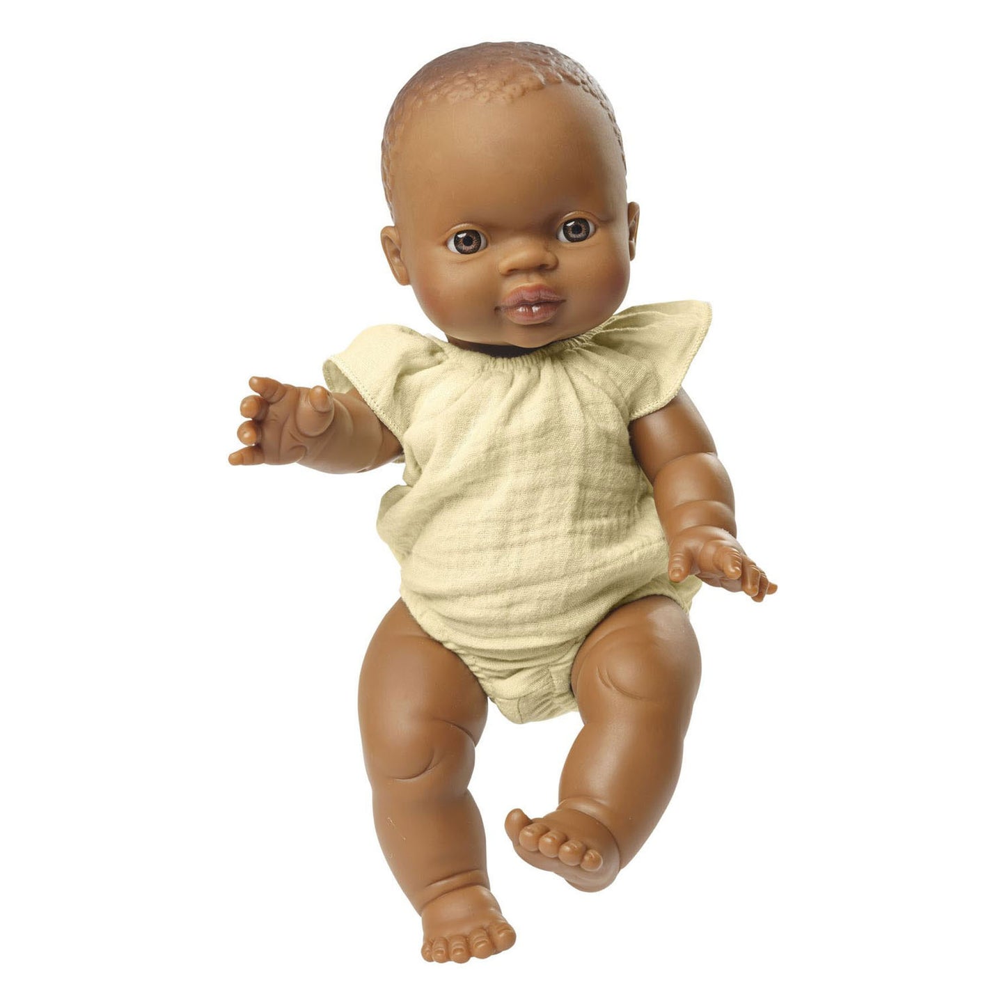 Heless Poppenbody geel met ruches, 28-35 cm
