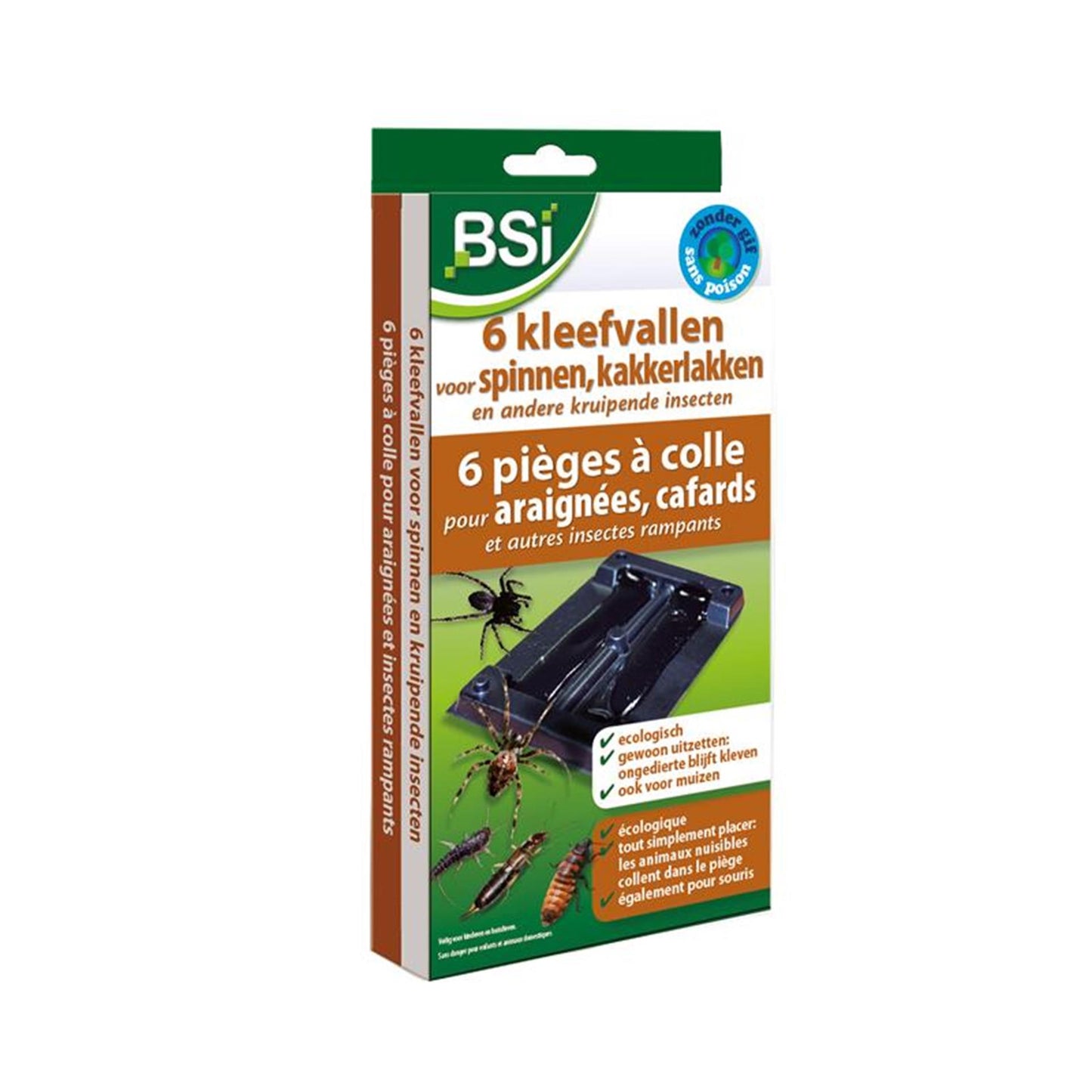 BSI 6 kleefvallenvoor spinnen