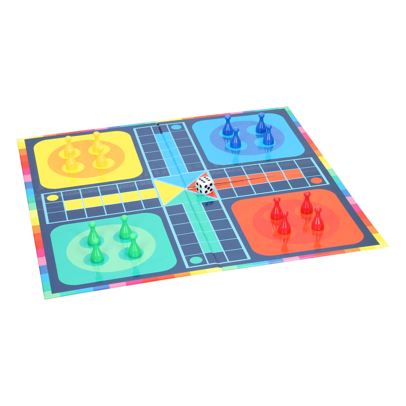 Wins Holland Kinderspel ludo ganzenbord 2in1