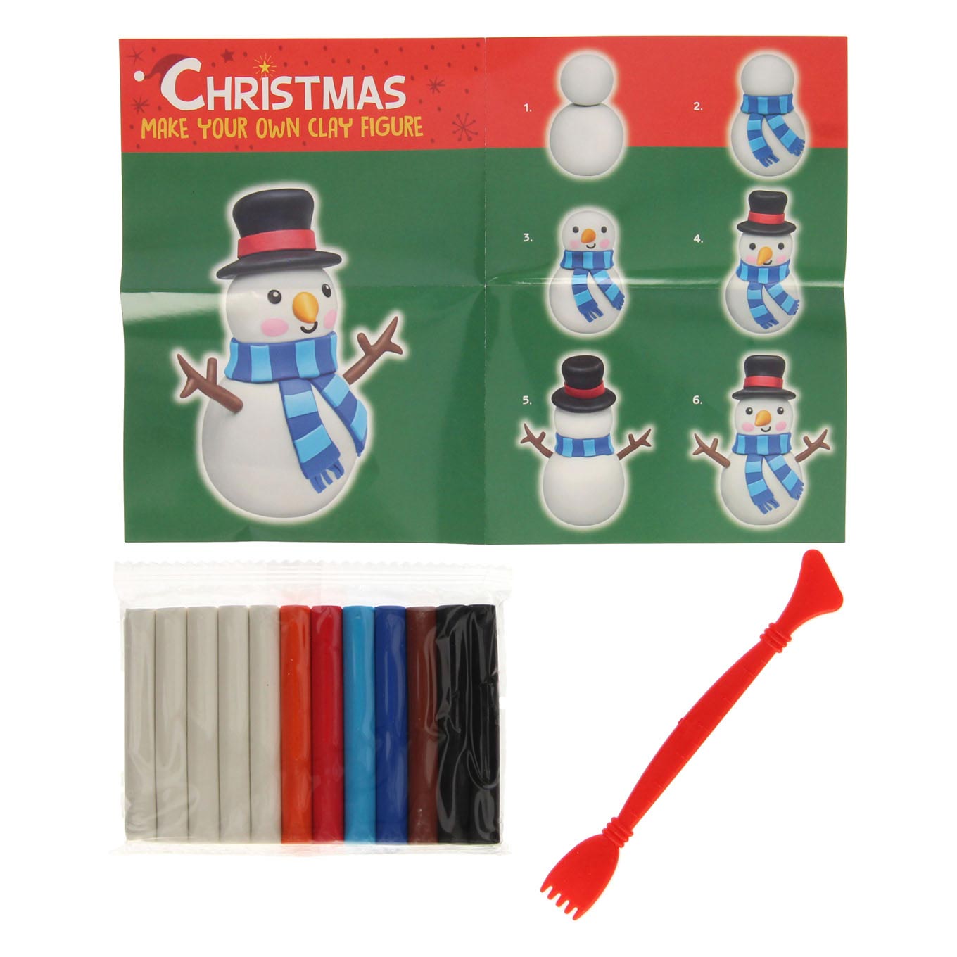 Wins Holland Maak je eigen kleifiguur kerst - 90gr. klei