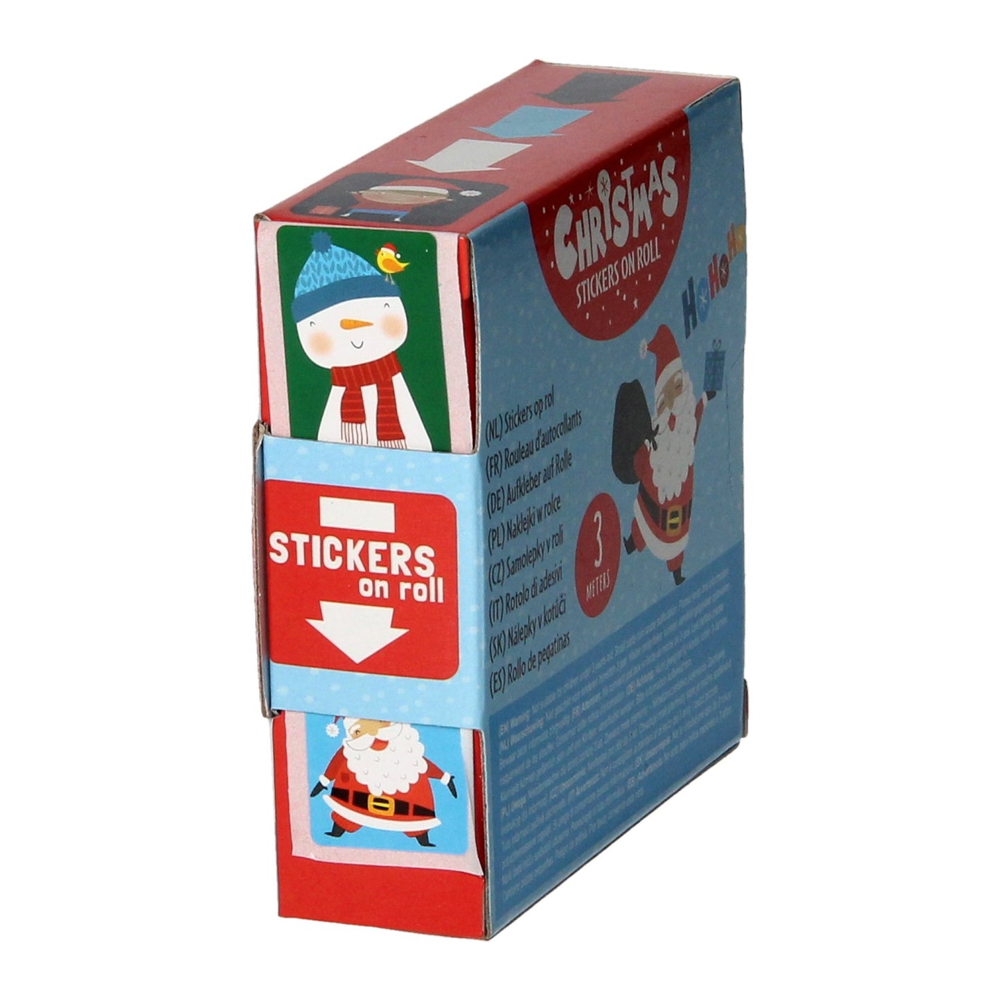 Wins Holland Kerststickers op rol, 3 meter