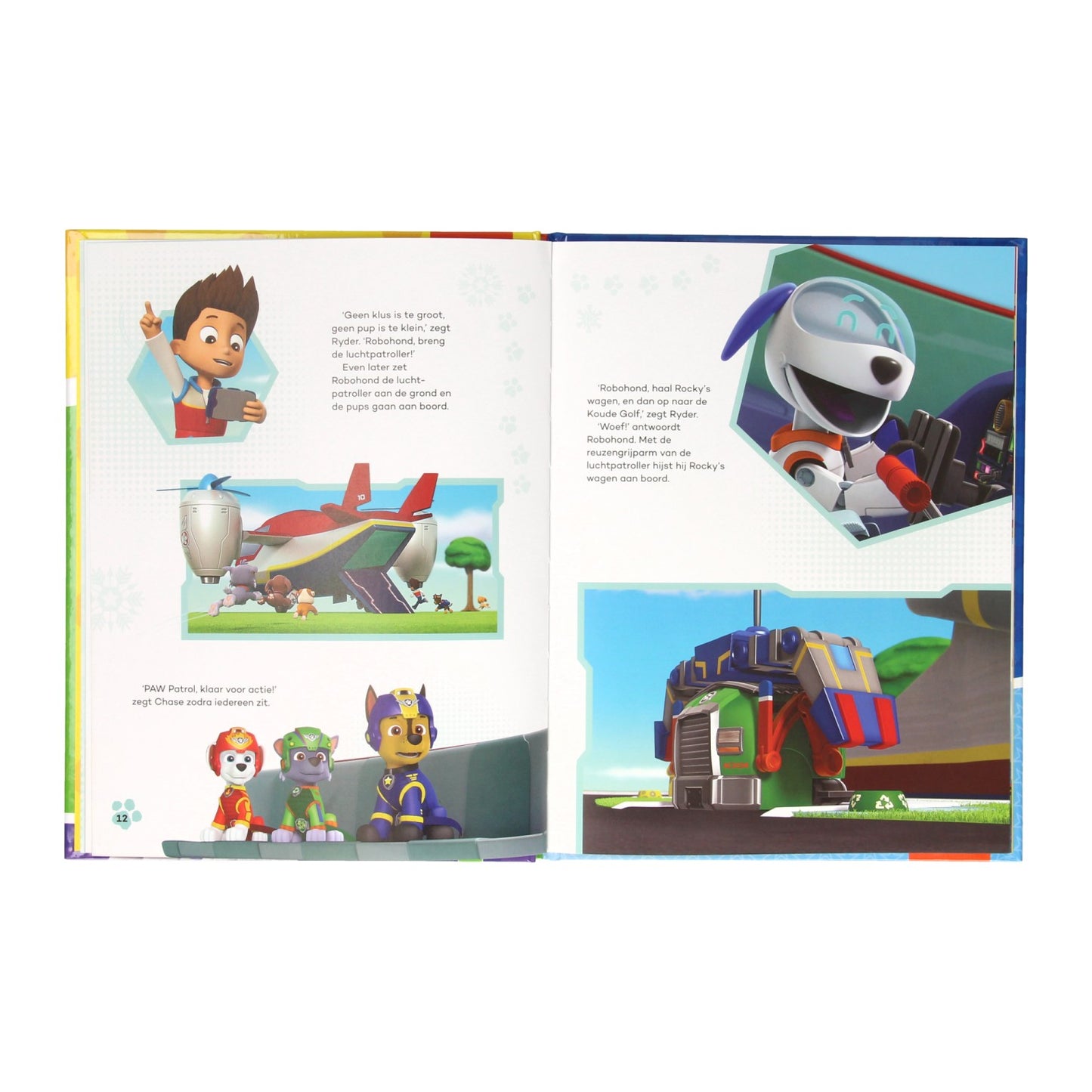 Wins Holland Voorleesboek de pups redden een kleine pinguin paw patrol