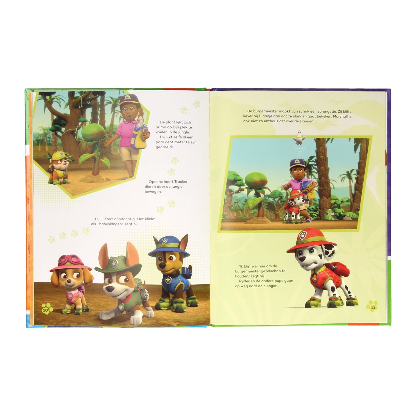 Wins Holland Voorleesboek de pups redden een reuzenplant paw patrol