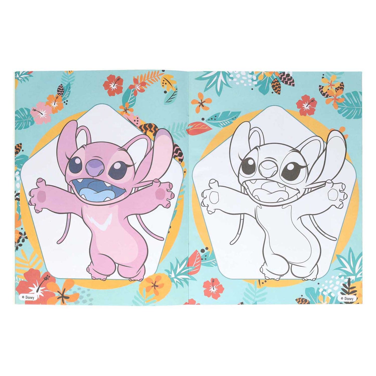 Intro Stitch kleurboek met voorbeelden, 32pag.