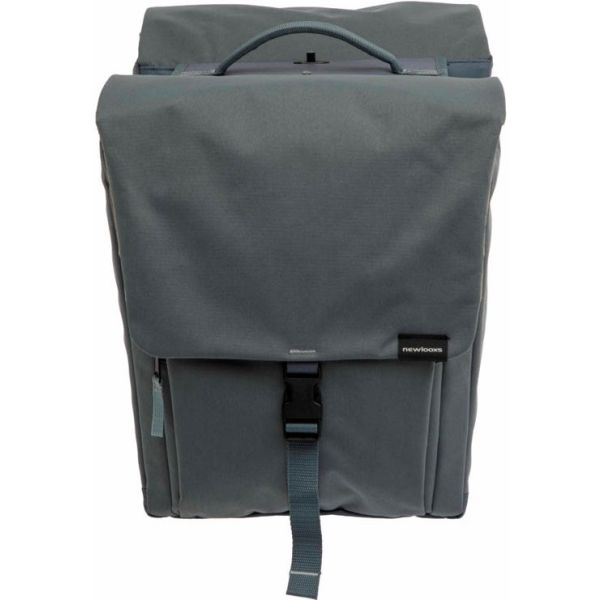 Burgers - New Looxs Tas new looxs tulum afneembaar dubbel grijs groen | 32l