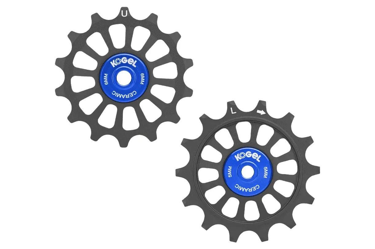 Sram Kogel derailleurwieltjes set 12sp cross 14 14t zwart - 160974
