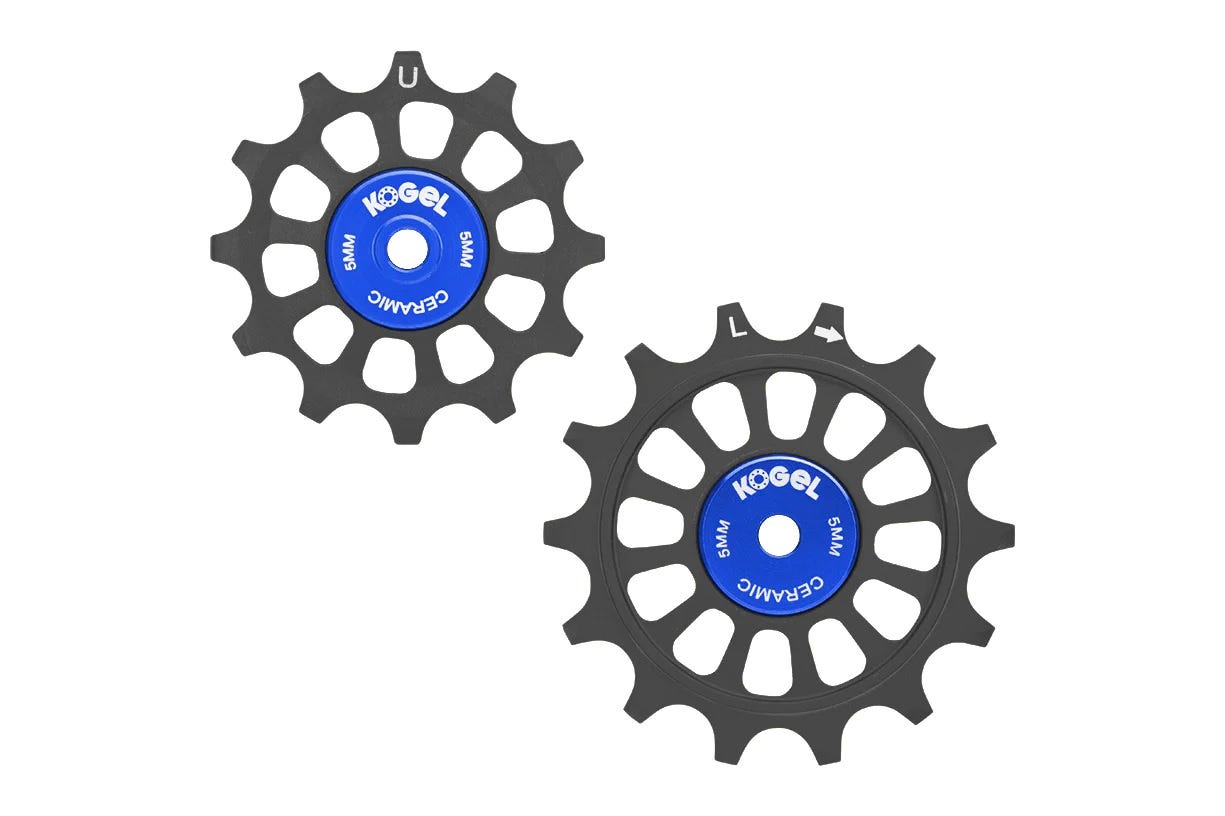 Sram Kogel derailleurwieltjes derailleurwielen set xplr oversized cross 12 14t zwart - 160976