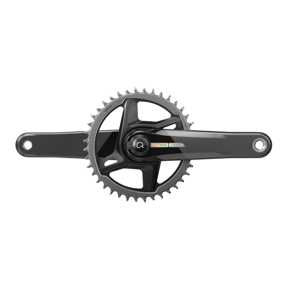 Sram crankset 1x axs wide d2 road power meter spindle dub 170mm - 40t direct mount (bb not included) - 161044