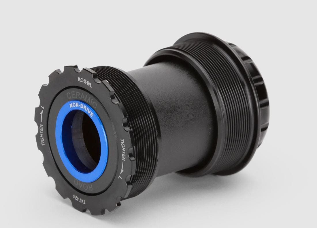 Sram Kogel trapas keramisch t47 a-symmetrisch road gxp corrosiebestendig - 161285