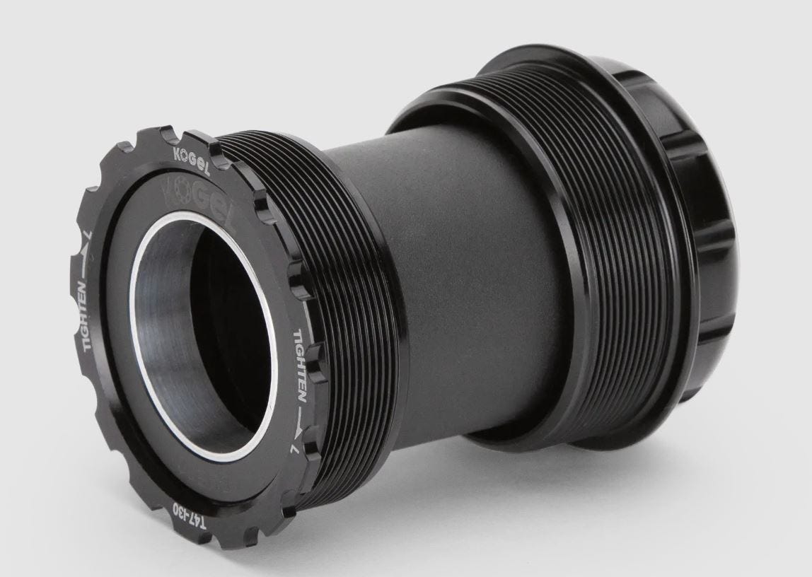 Sram Kogel trapas keramisch t47 a-symmetrisch road dub corrosiebestendig - 161286