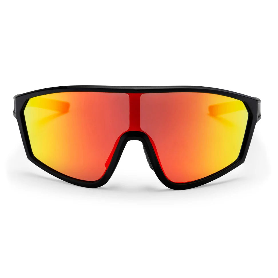 CHPO bril vinfred black red mirror