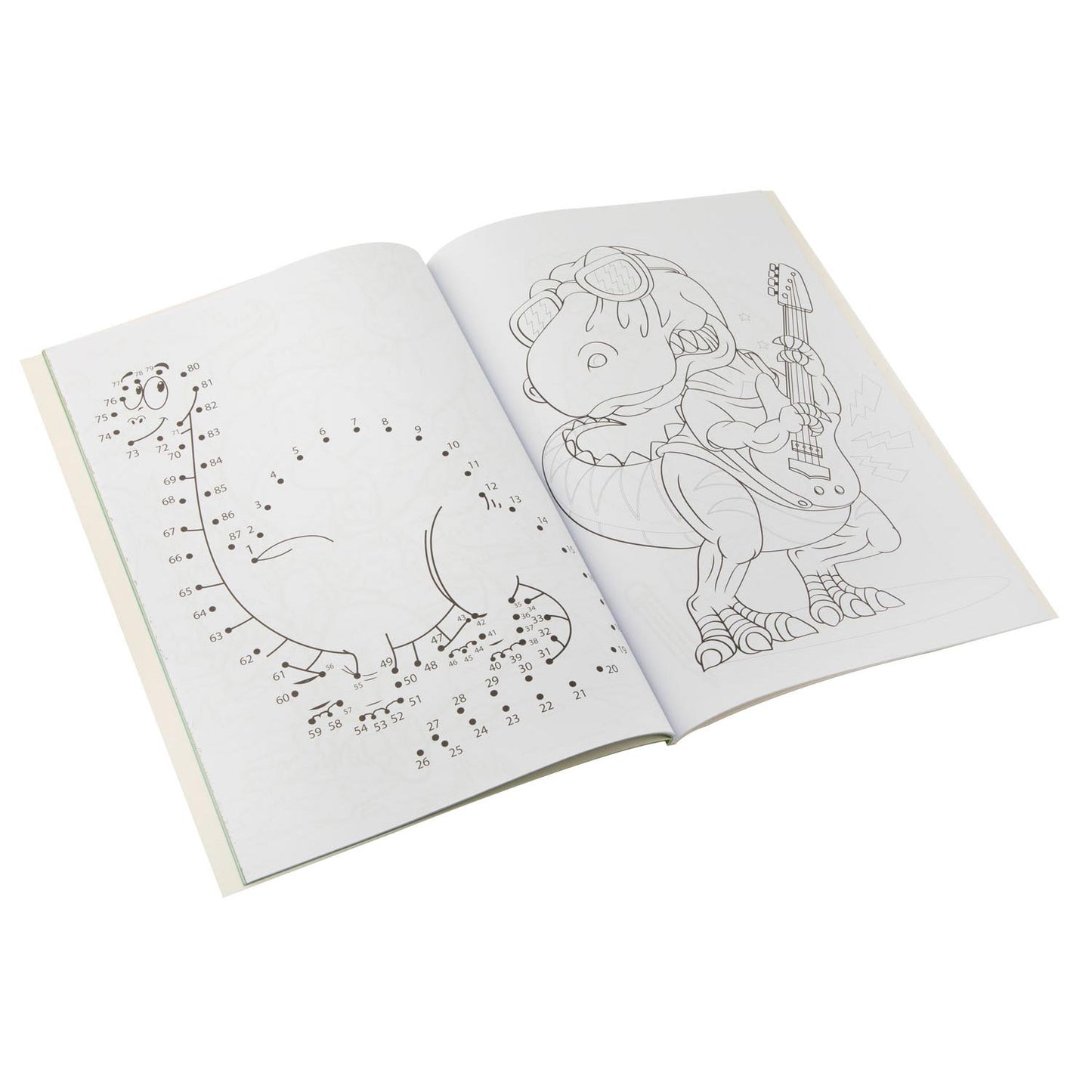 Creative Craft Group Kleur- en activiteitenboek dino, 64pag.