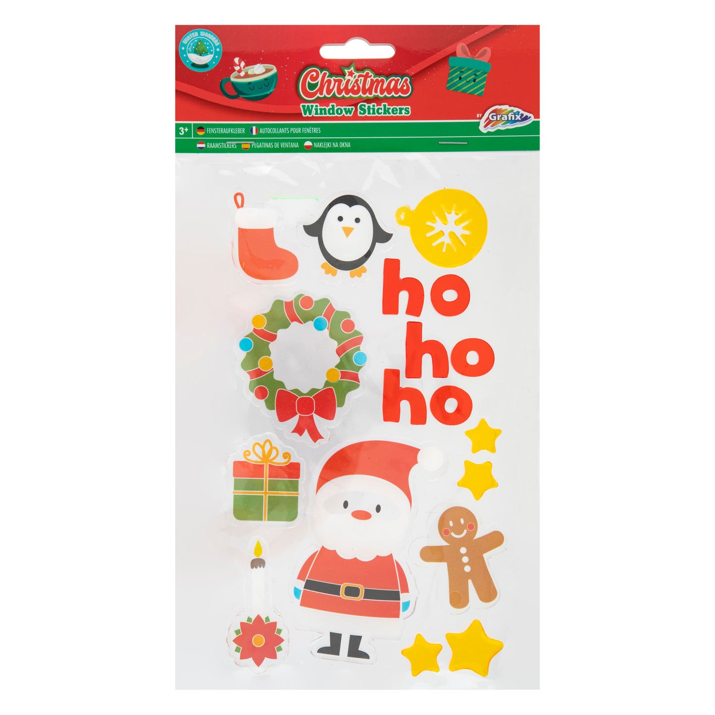 Creative Craft Group Kerst raamstickers