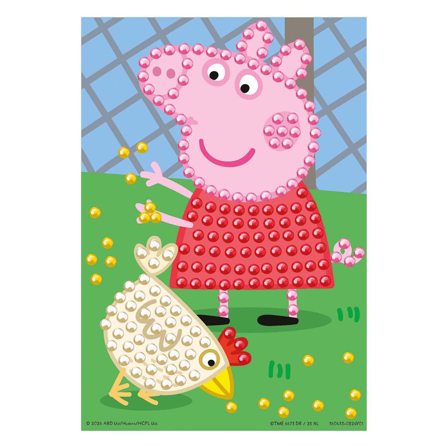 Creative Craft Group Bead art knutselen peppa pig