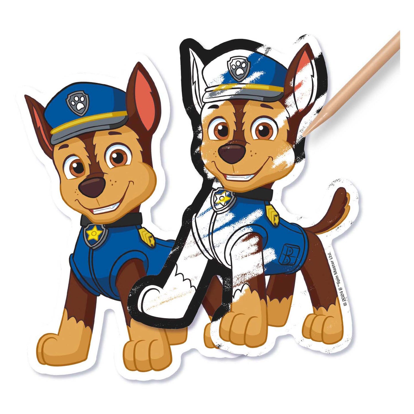 Moxy Scratch magneten paw patrol, 12dlg.